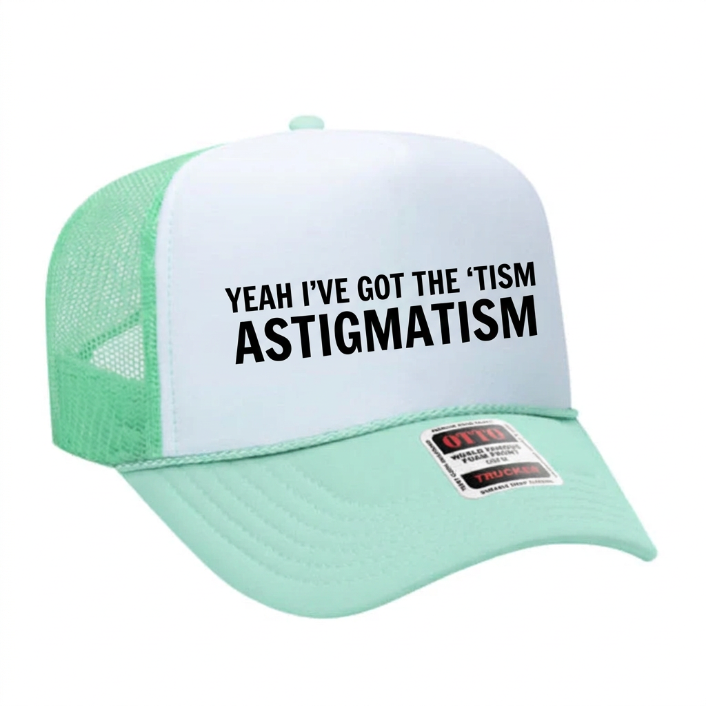 Mint hat mockup
