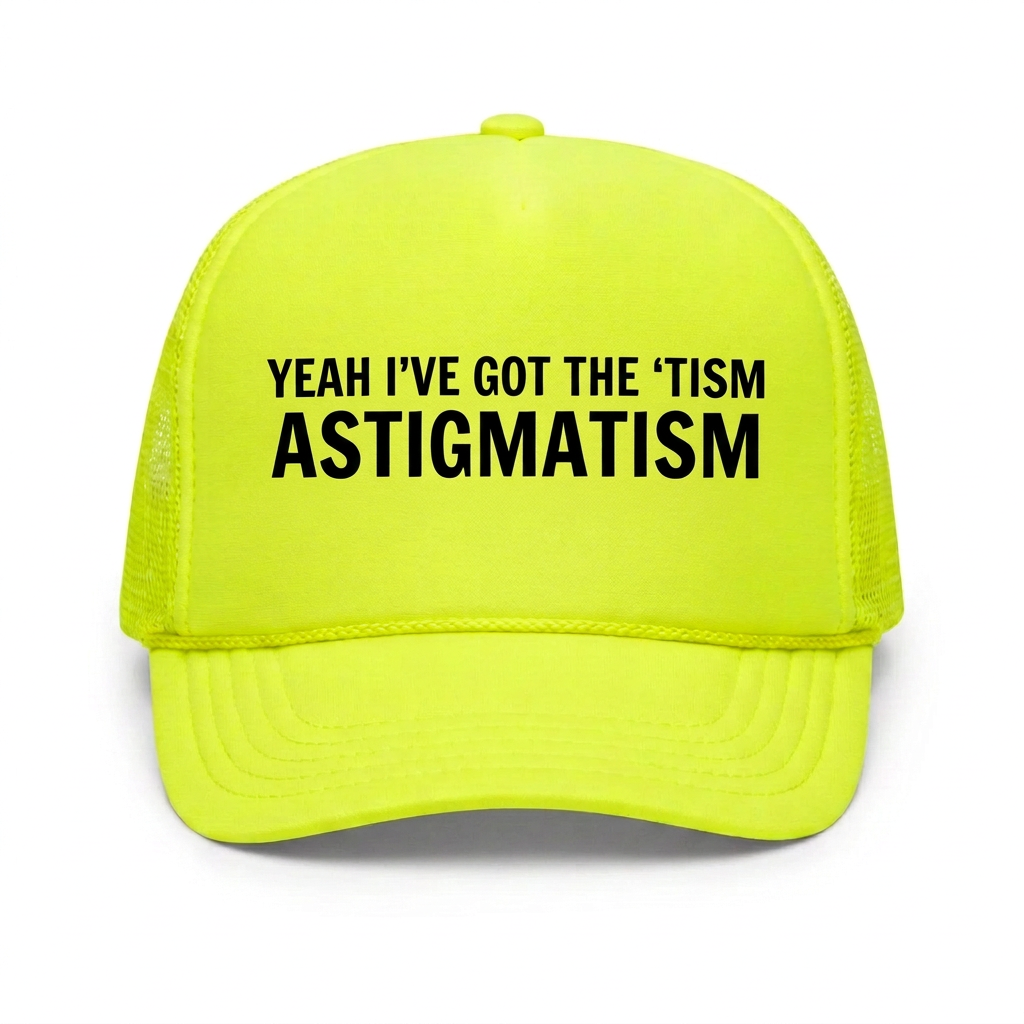 Revised neon yellow hat