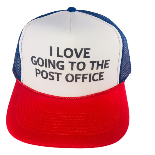 I Love Going to the Post Office Trucker Hat