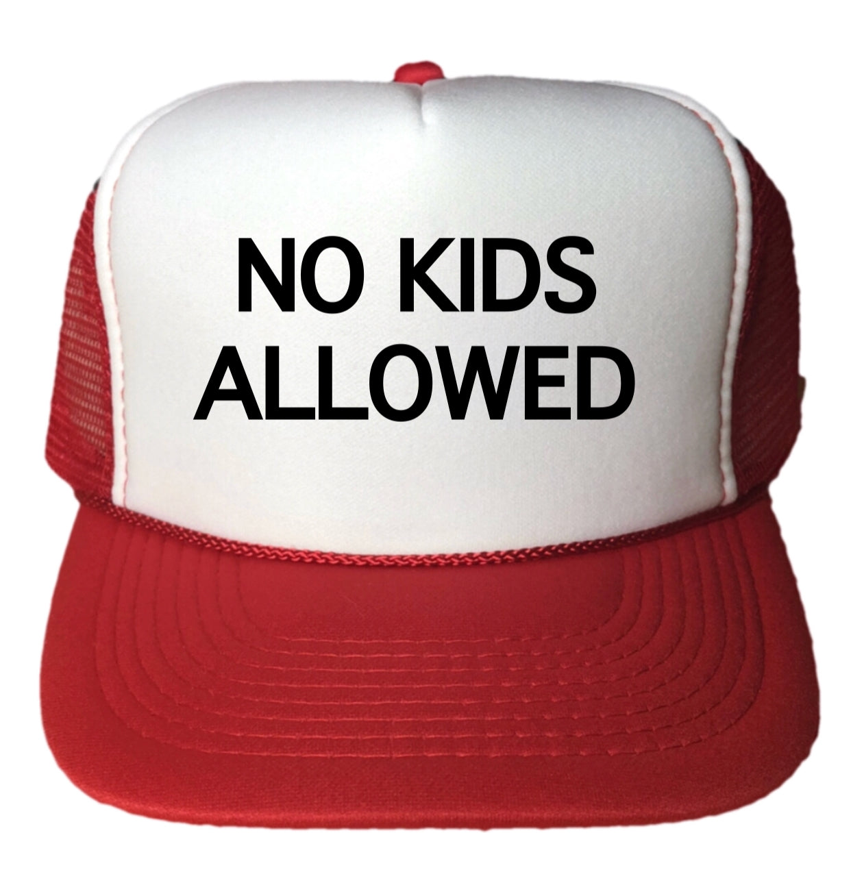 No Kids Allowed Trucker Hat