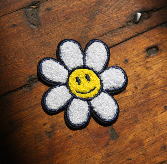 Daisy Chenille Patch