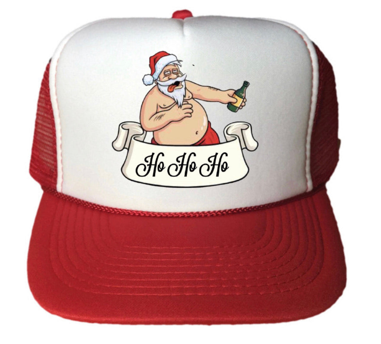 Drunk Santa Trucker Hat