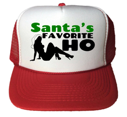 Santa's Favorite Ho Trucker Hat