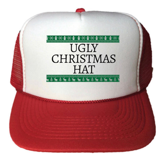 Ugly Christmas Trucker Hat