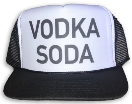 Vodka Soda Trucker Hat