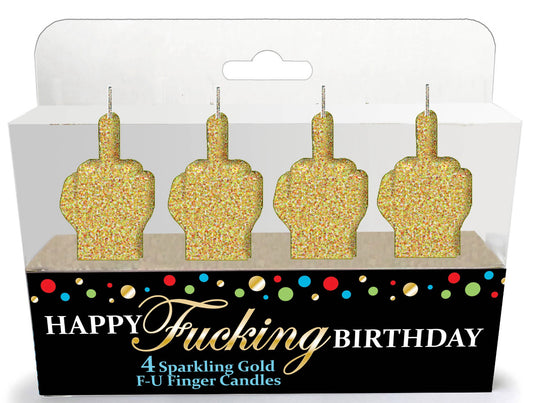 Middle Finger Birthday Candles