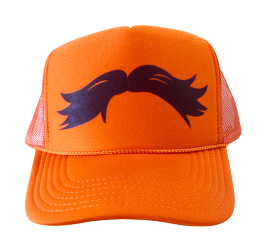 Pete Mustache Trucker Hat