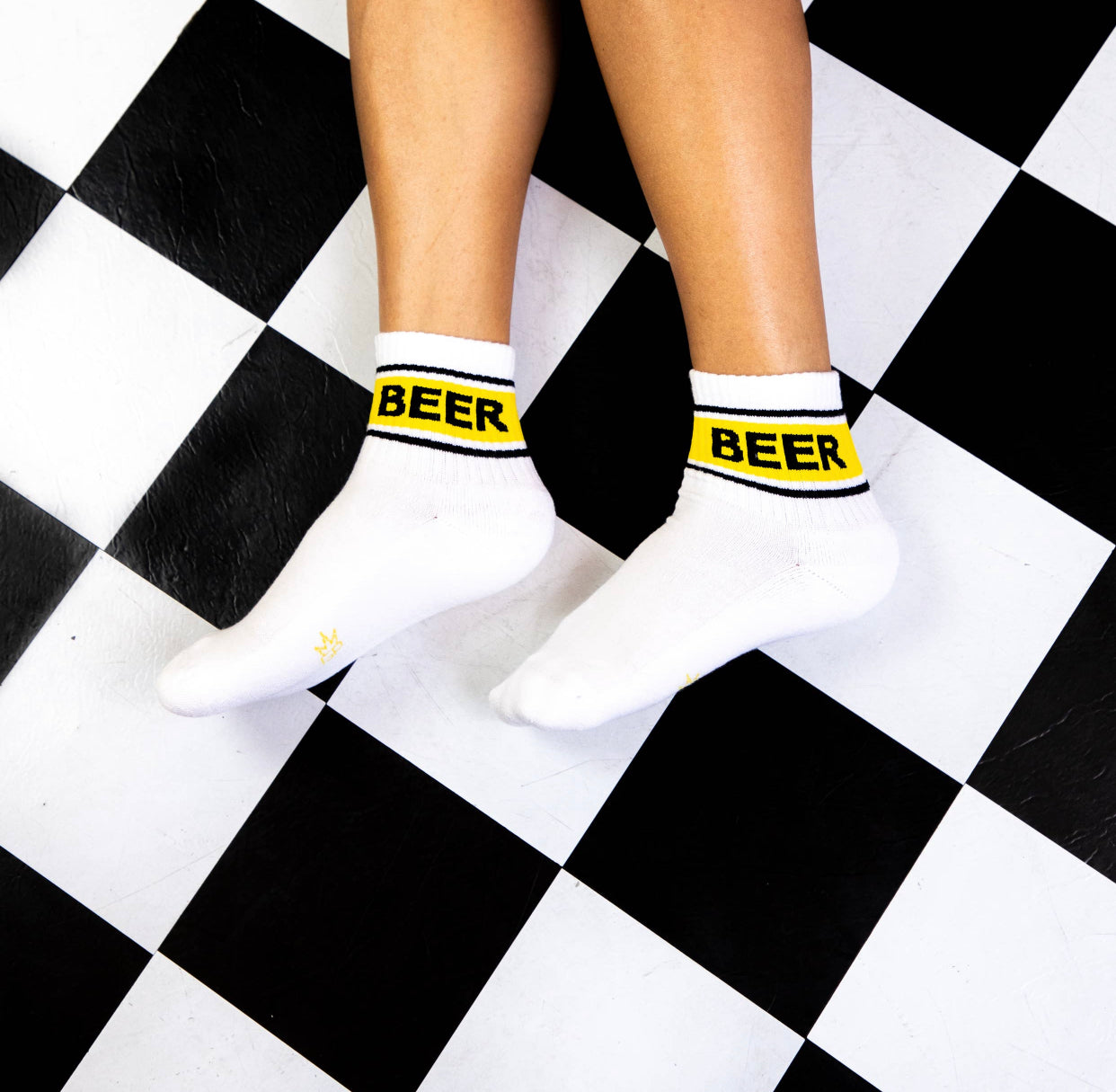BEER Low Rise Gym Socks