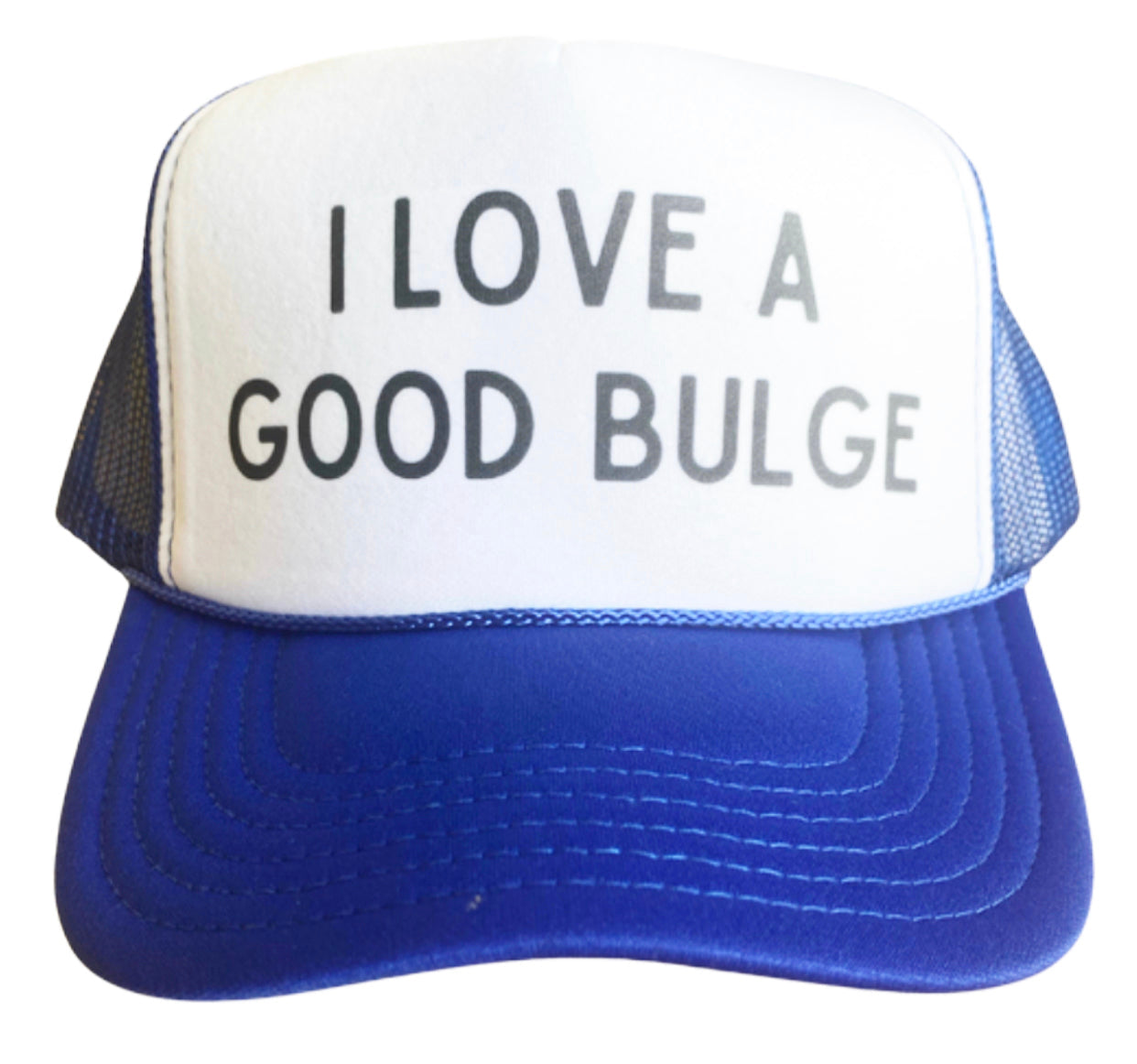 I Love A Good Bulge Trucker Hat