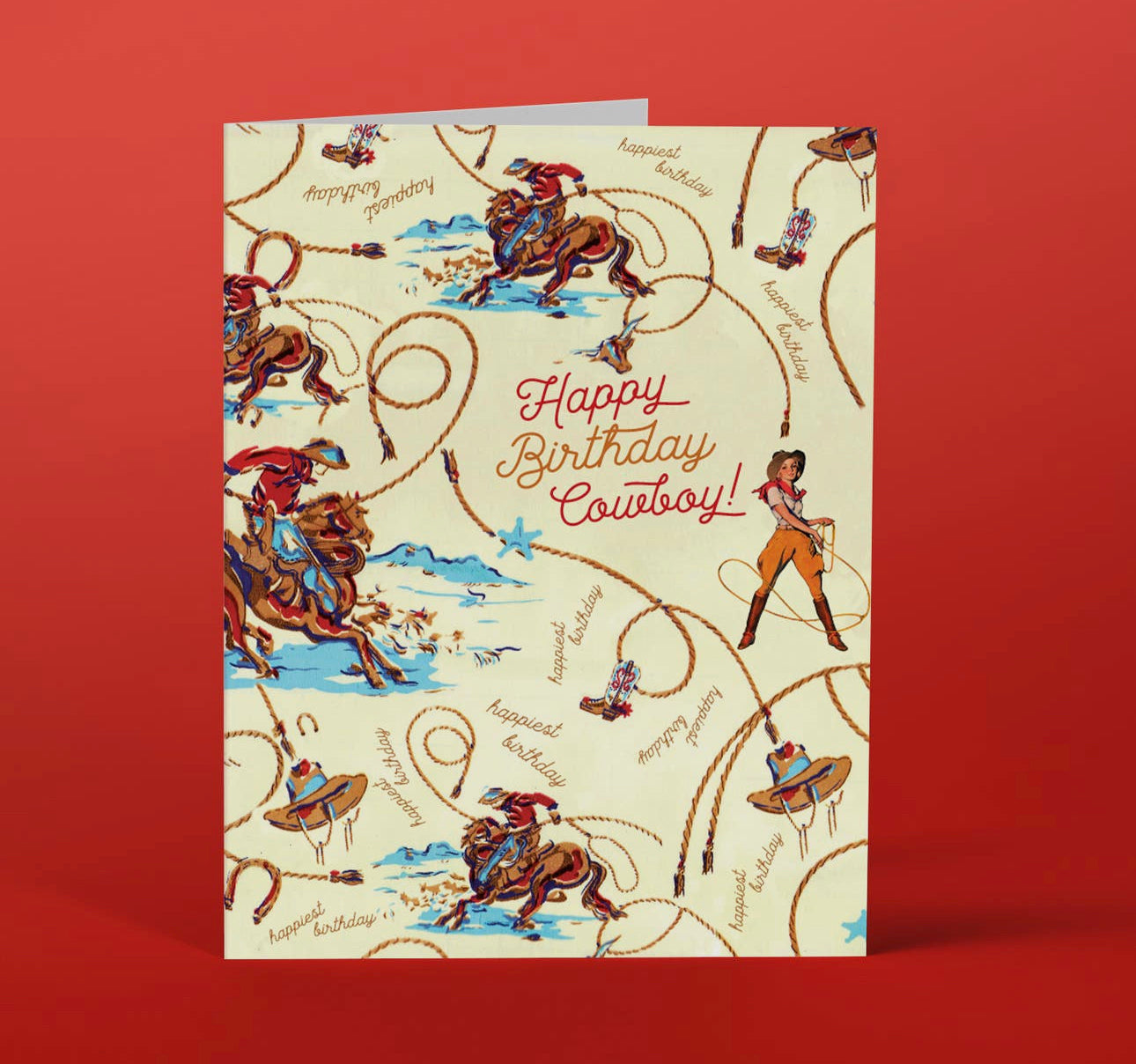 Happy Birthday Cowboy! Card