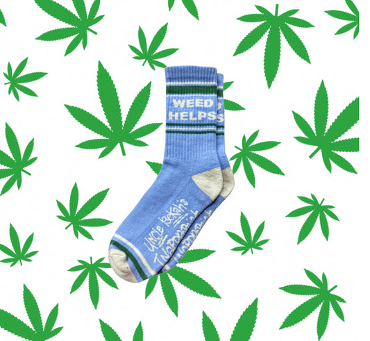 Weed Helps Socks