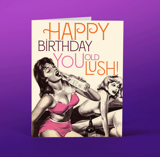 Birthday Lush Card