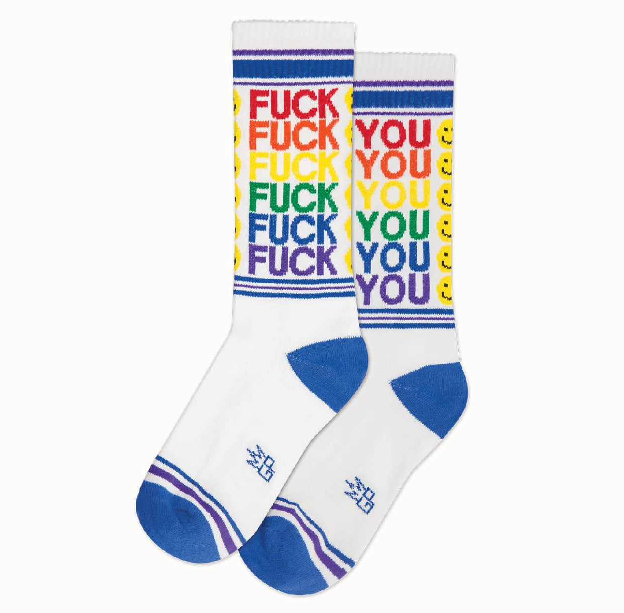 Rainbow Fuck You Socks