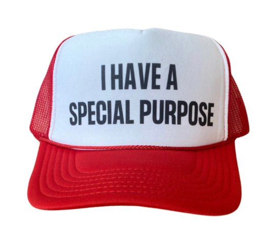 I Have A Special Purpose Trucker Hat