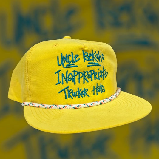 Uncle Bekah Logo Hats (yellow)