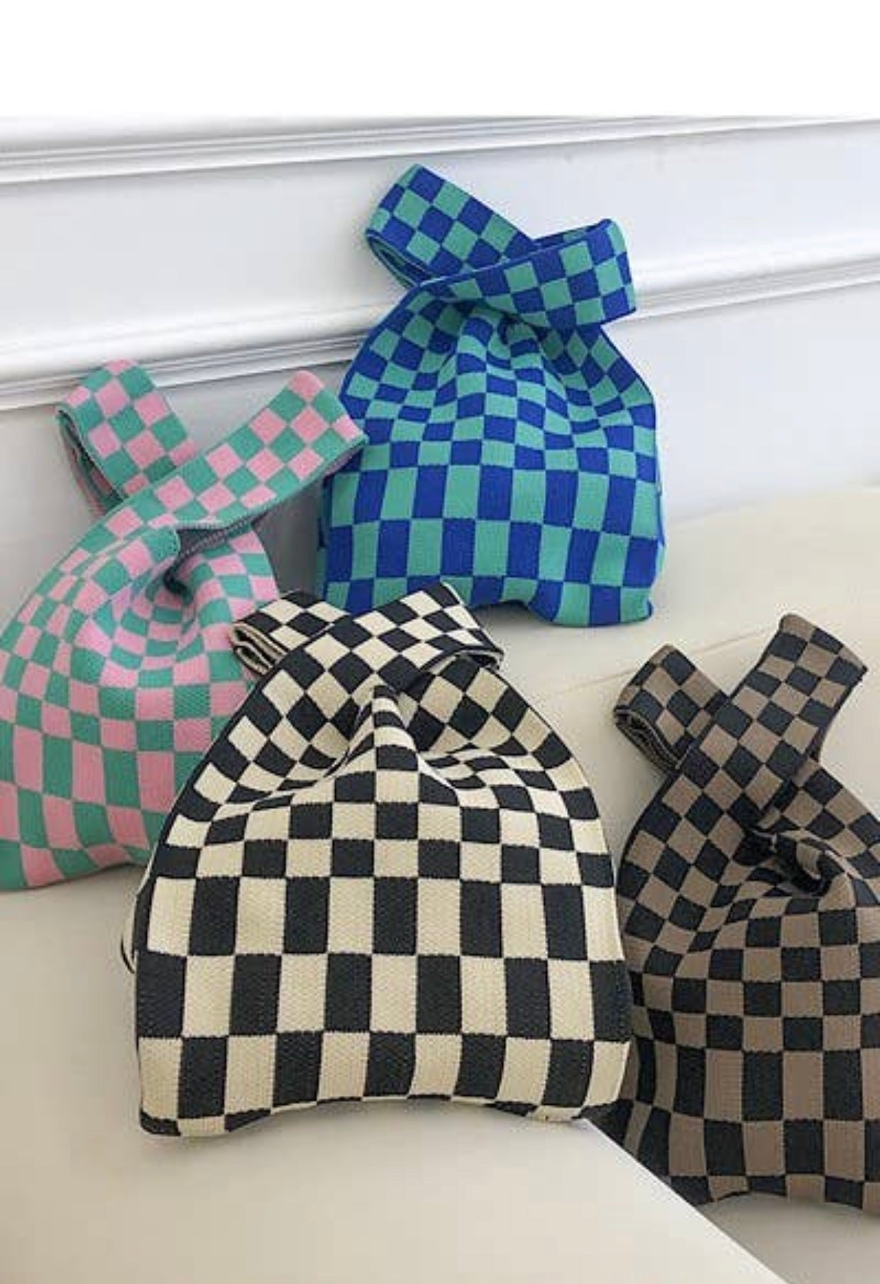 Checkered Bags