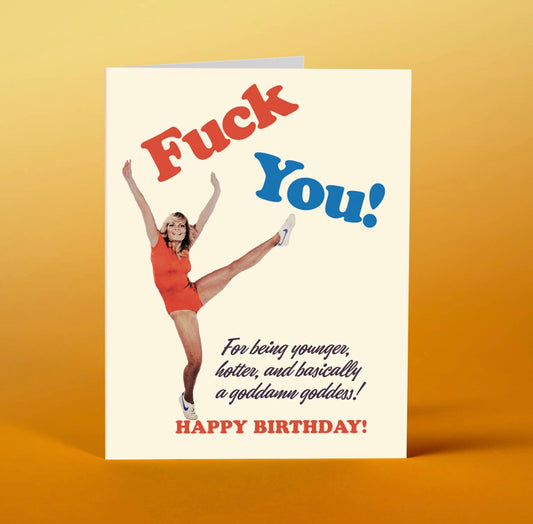 Fuck You Birthday Card