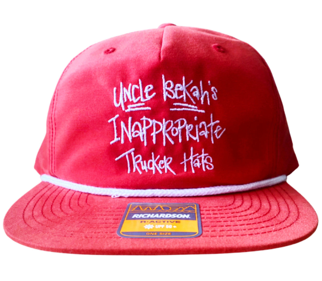 Embroidered Inapppropriate Trucker Hats Logo